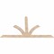 Ekena Millwork Richland Smooth Timber Gable Bracket, Douglas Fir, 96"W x 56"H x 1 1/2"D x 5 1/2"F, 14/12 Pitch GBW096X56X0206RIC00SDF - alternate 4